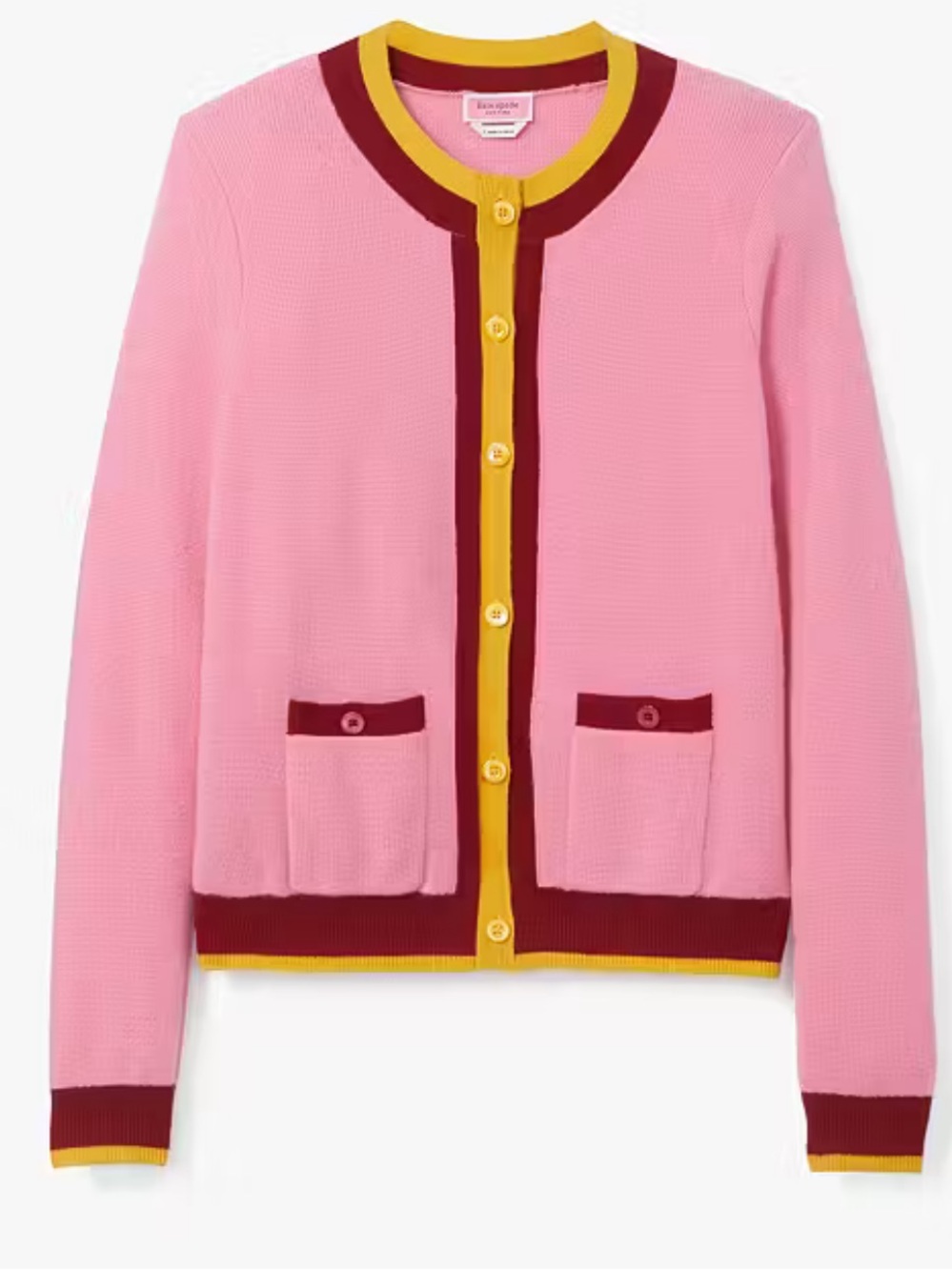 Kate Spade Cashmere Crewneck Cardigan